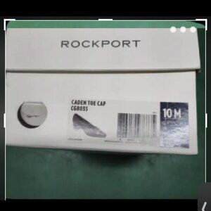 Rockport Caden Toe Cap Pumps in Merlot Color.